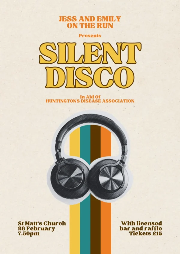 Silent Disco Ticket - 28th Feb 2025 7:30pm